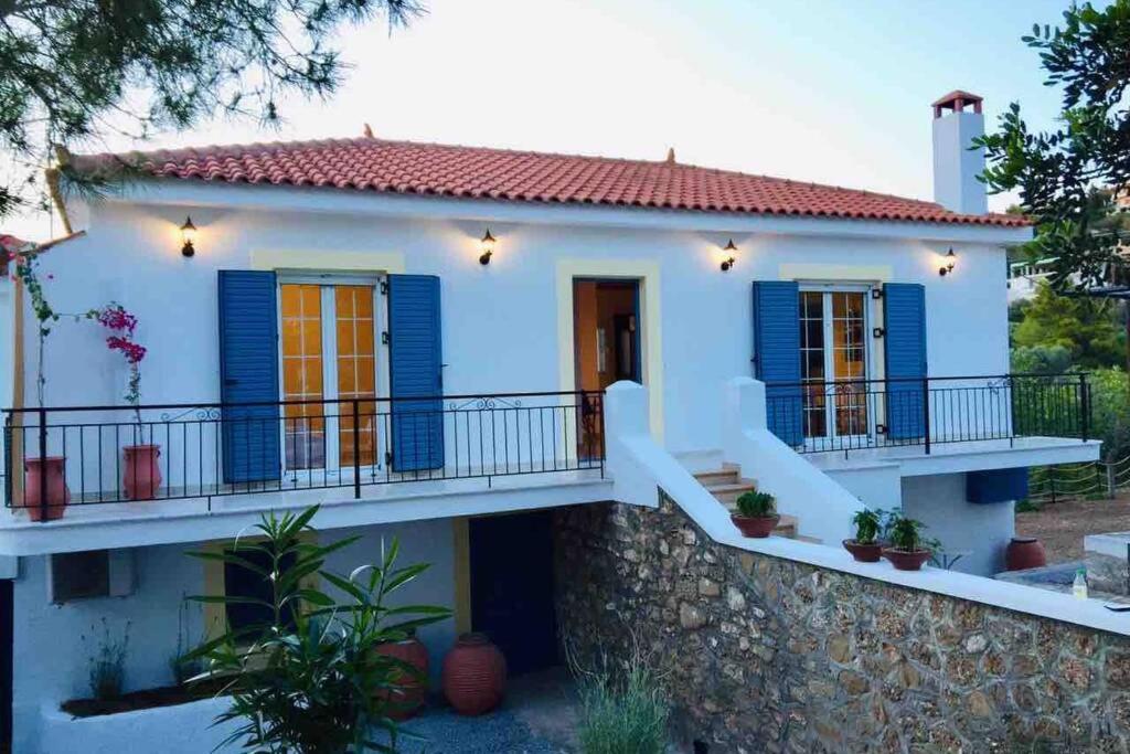 Gerani Maison Agios Aimilianos Beautiful View Porto Heli Bagian luar foto